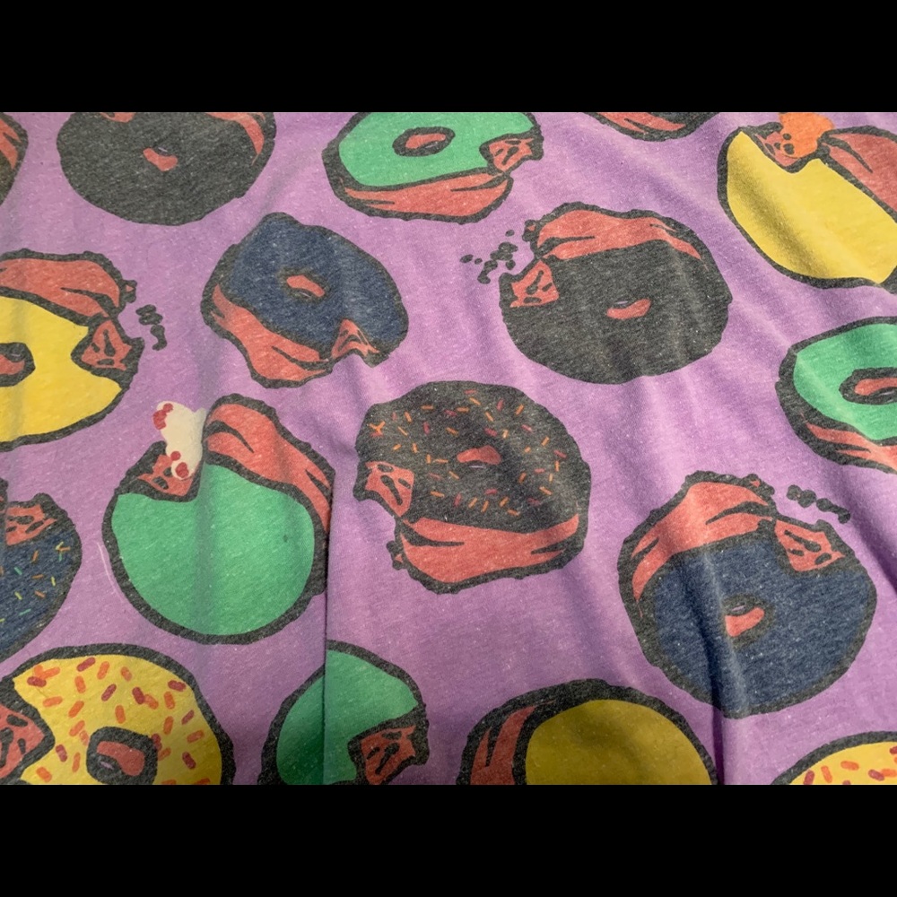 Lularoe Perfect T, doughnuts! - Picture 3 of 3